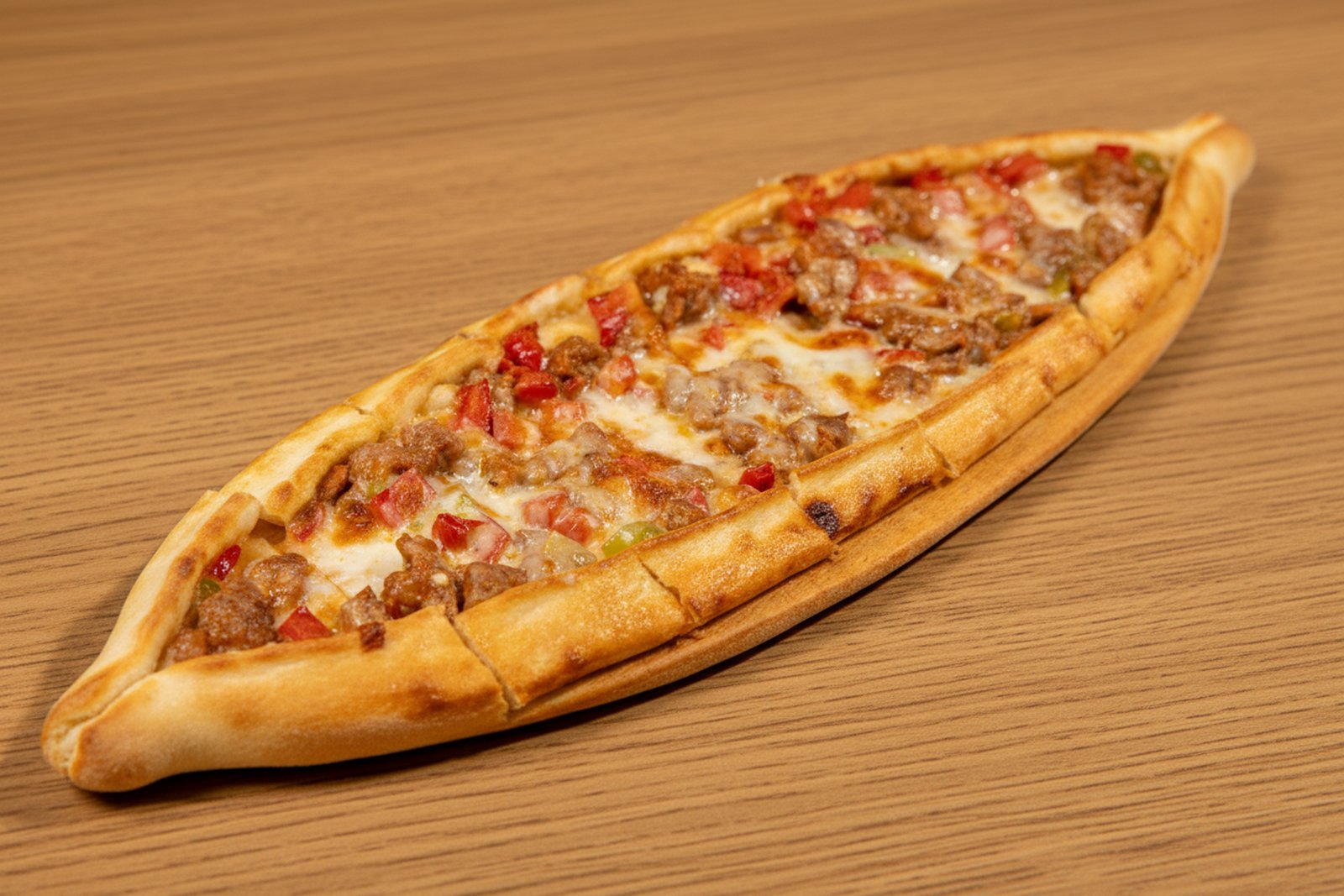 Kuşbaşılı Kaşarlı Pide